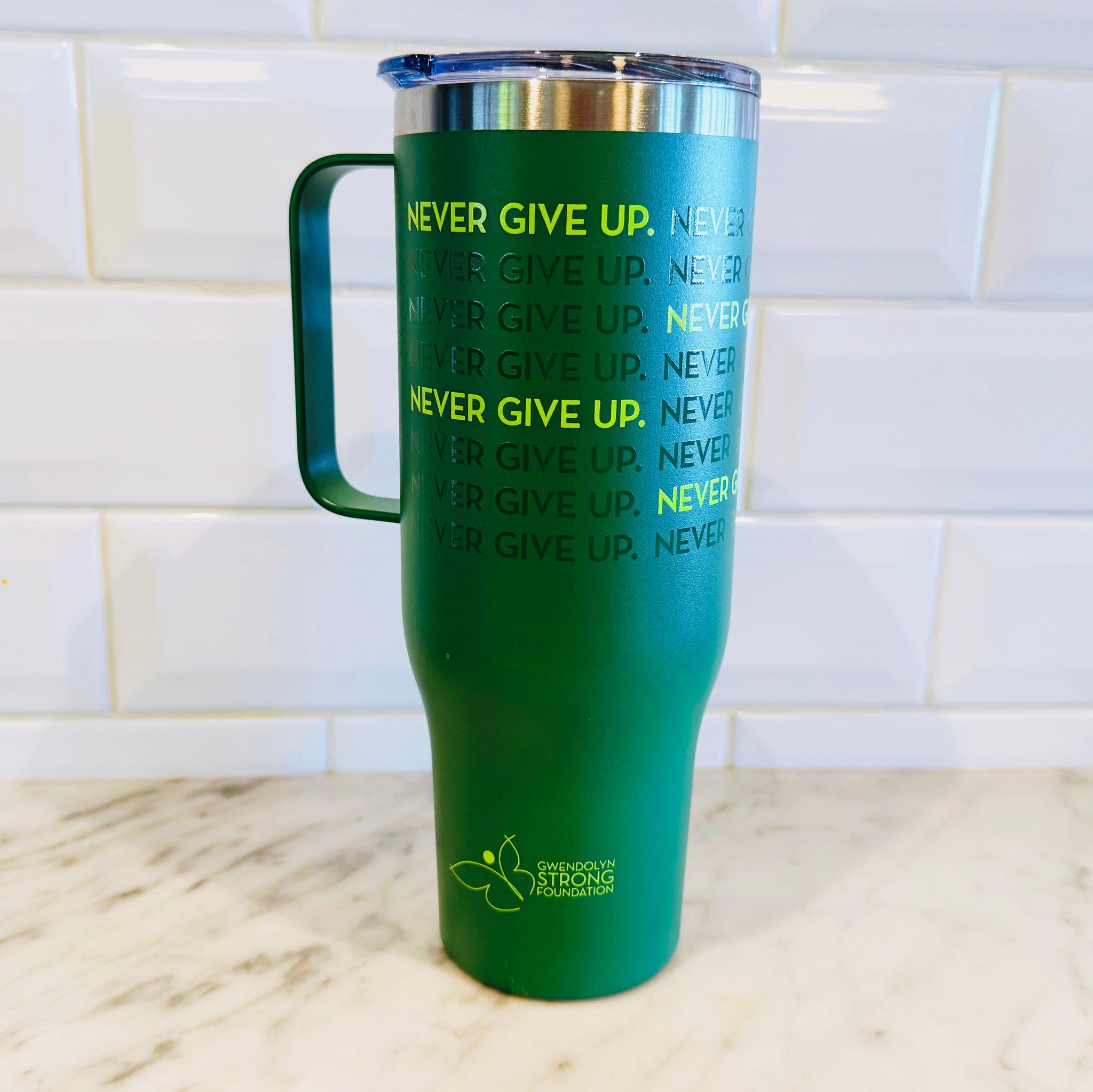 NEVER GIVE UP. MEGA SIPPER