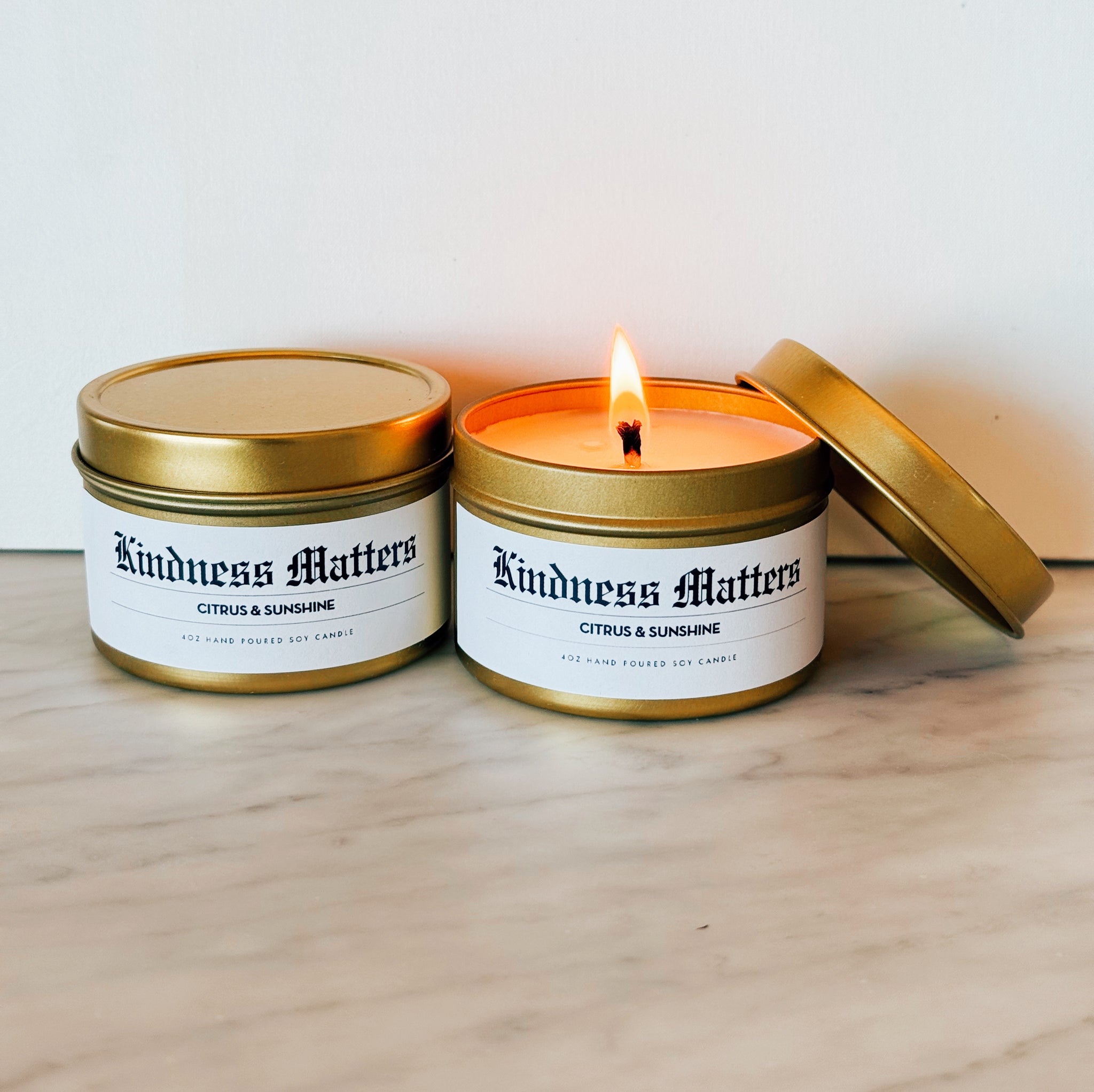 KINDNESS MATTERS CANDLE & MATCHES