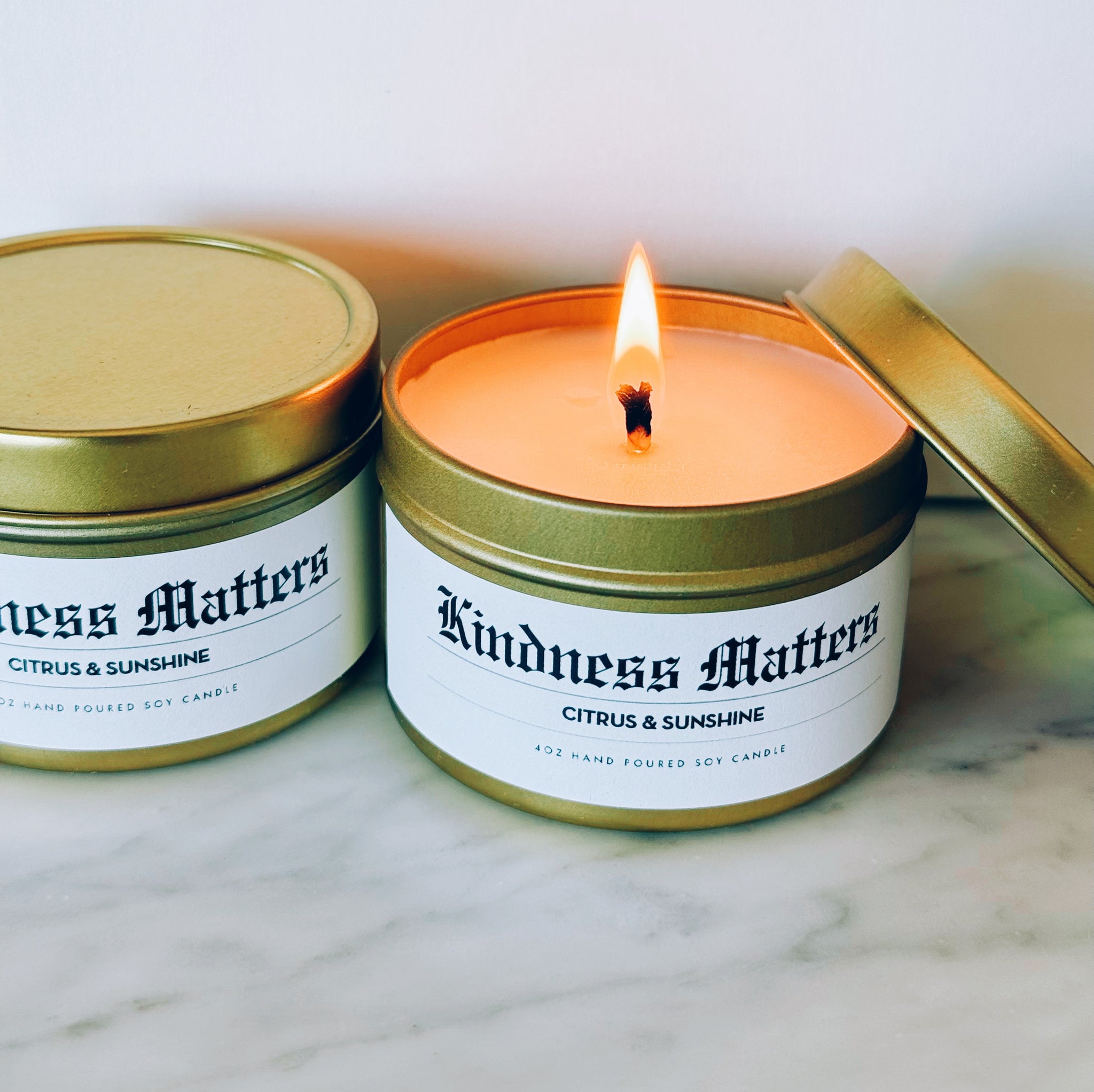 KINDNESS MATTERS CANDLE & MATCHES