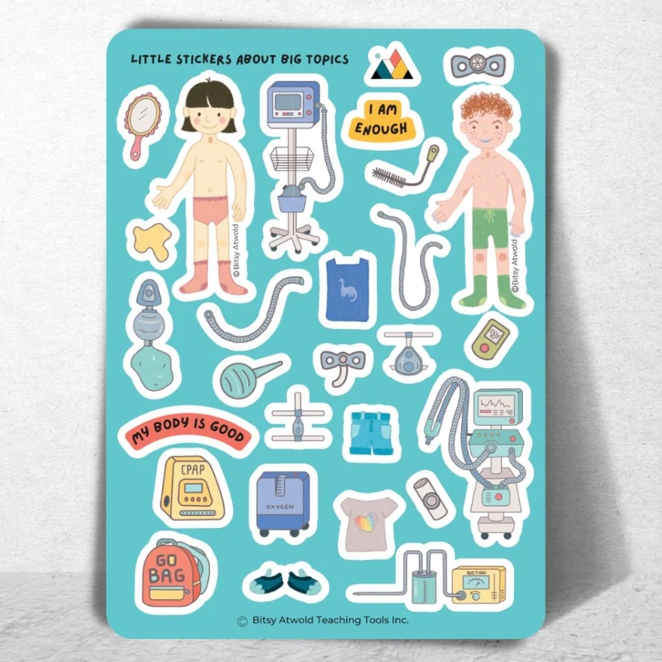 DISABILITY INCLUSIVE STICKER SHEETS