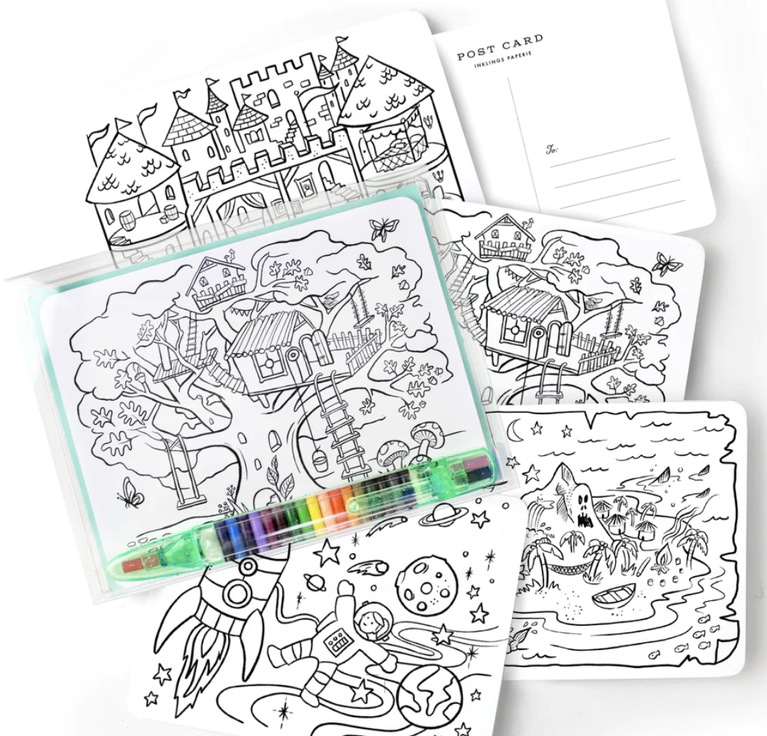 INCLUSIVE COLORING & STICKER GIFT BOX