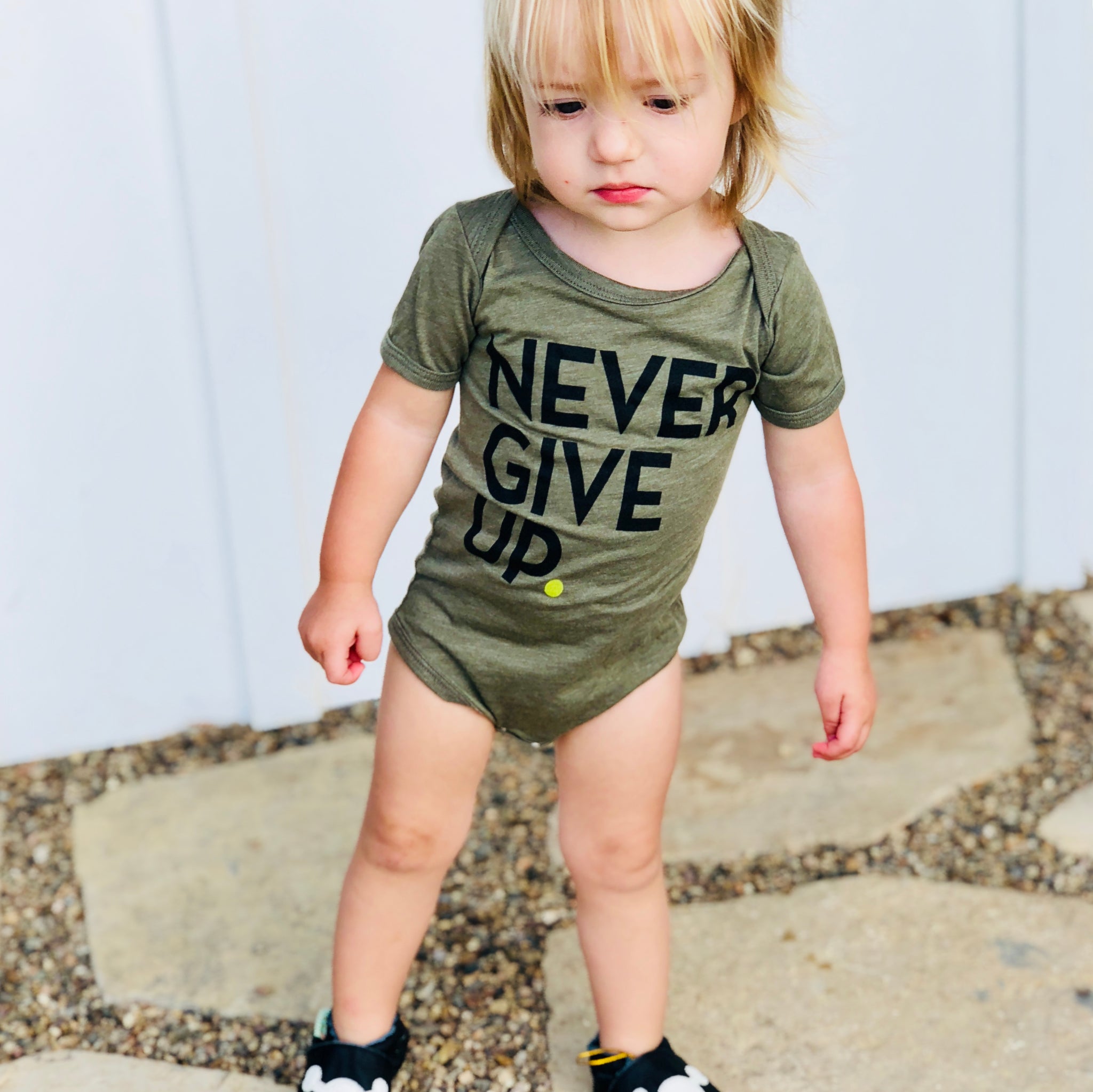 BABY ARMY SIGNATURE ONESIE