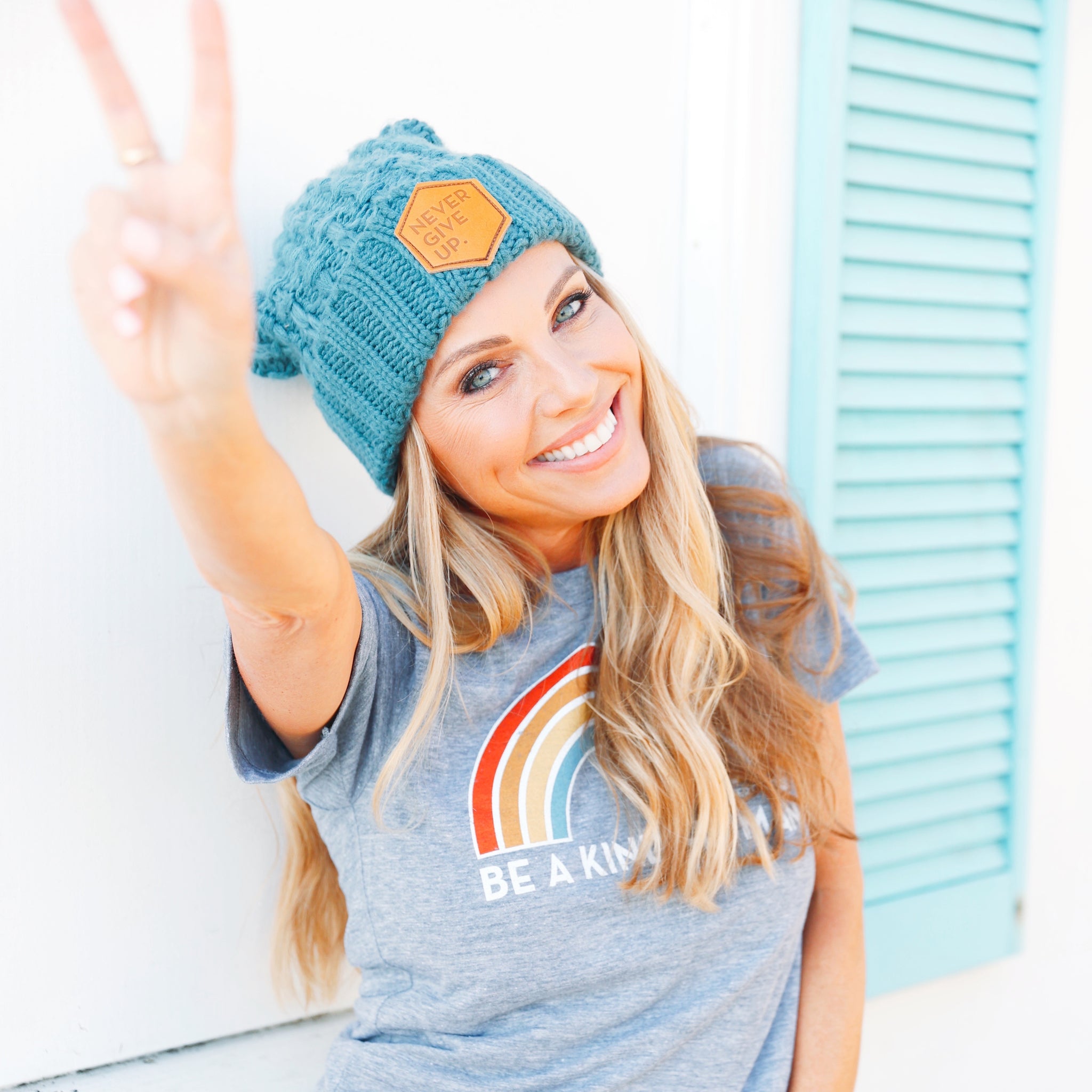 BE A KIND HUMAN (RAINBOW) TEE
