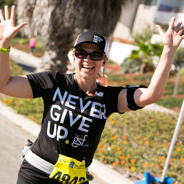 MEN'S BLACK TEAM GSF RACE JERSEY - NEVER GIVE UP. SHOP