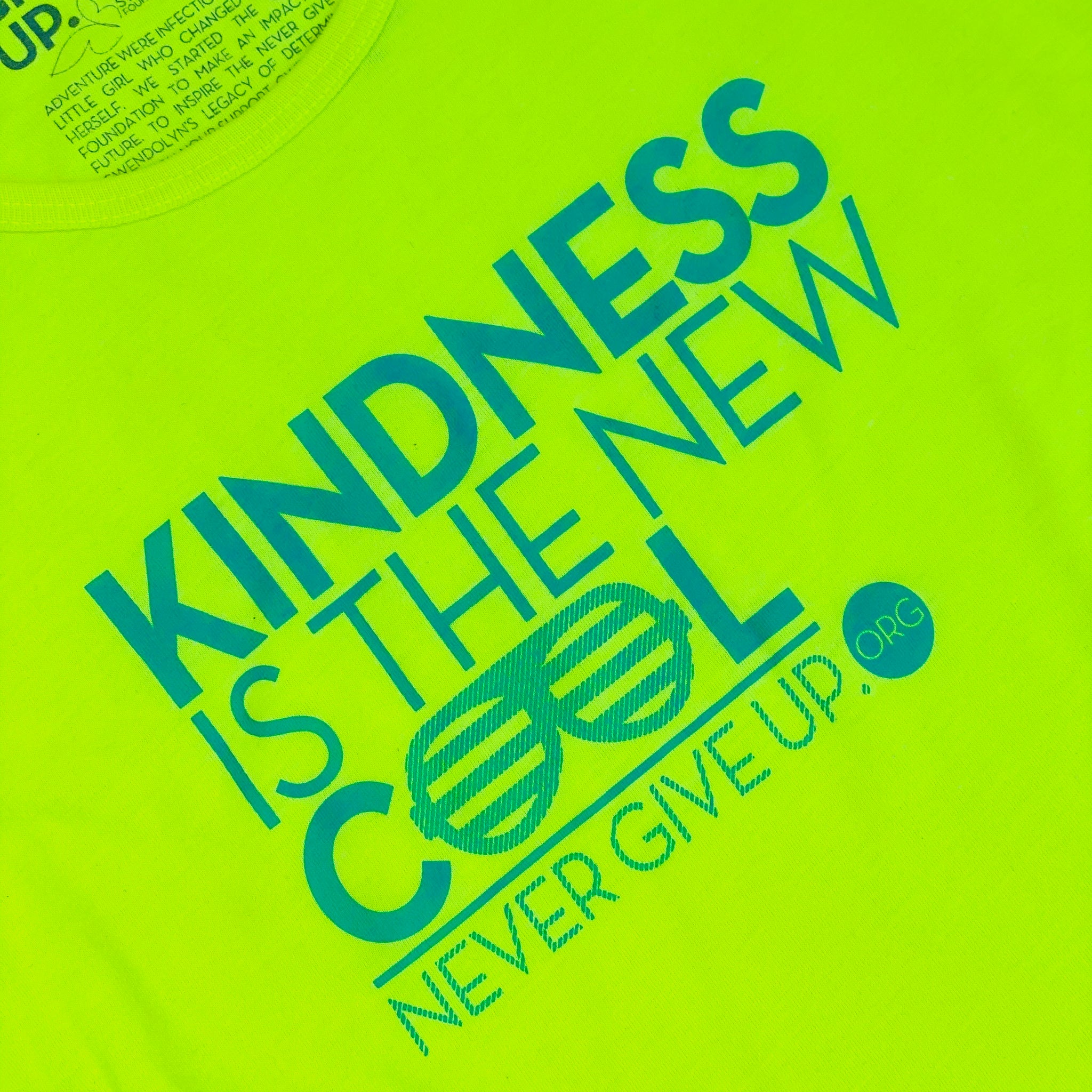 KIDS KINDNESS IS THE NEW COOL TANK (NEON)