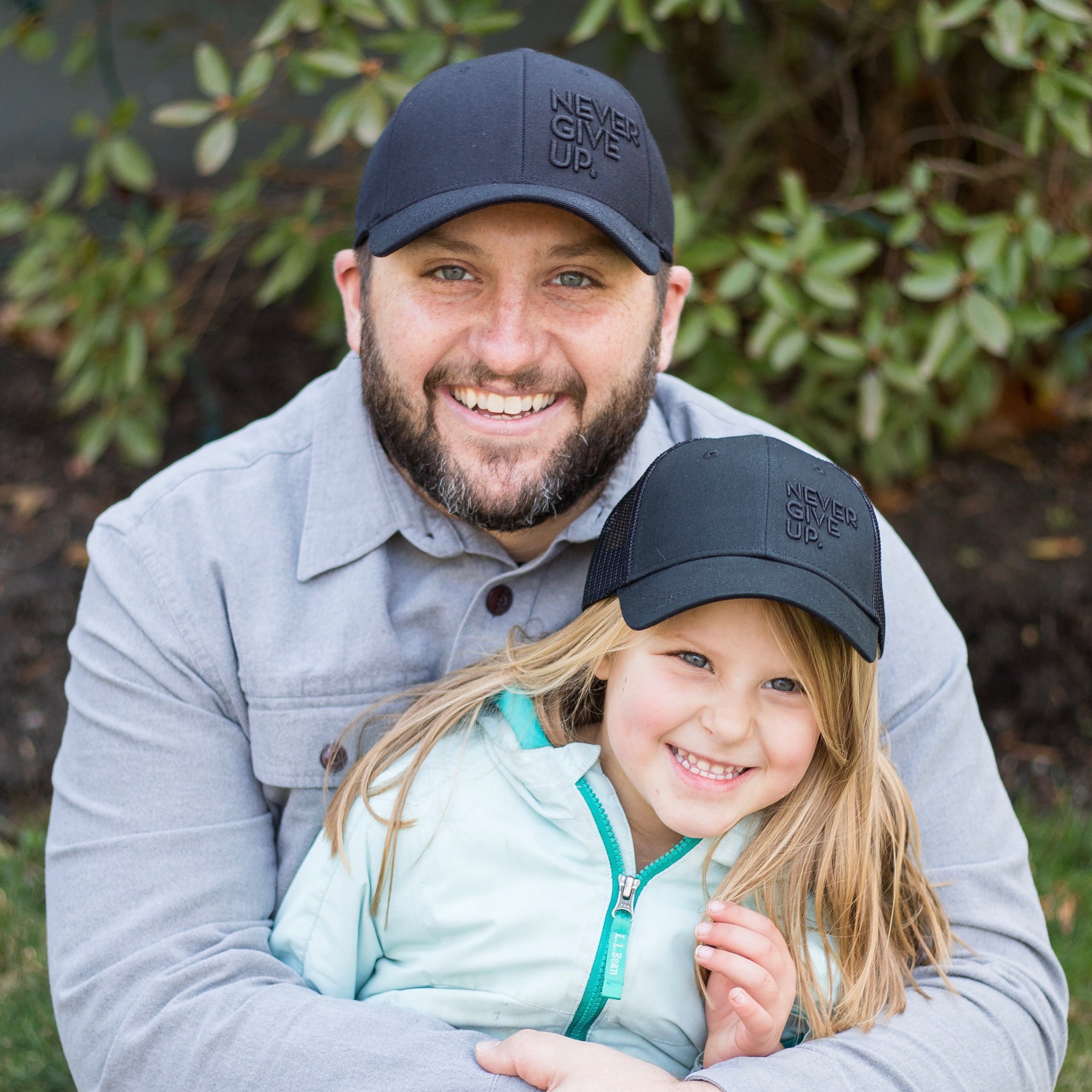 3D KIDS BLACK ON BLACK MONOCHROME HAT