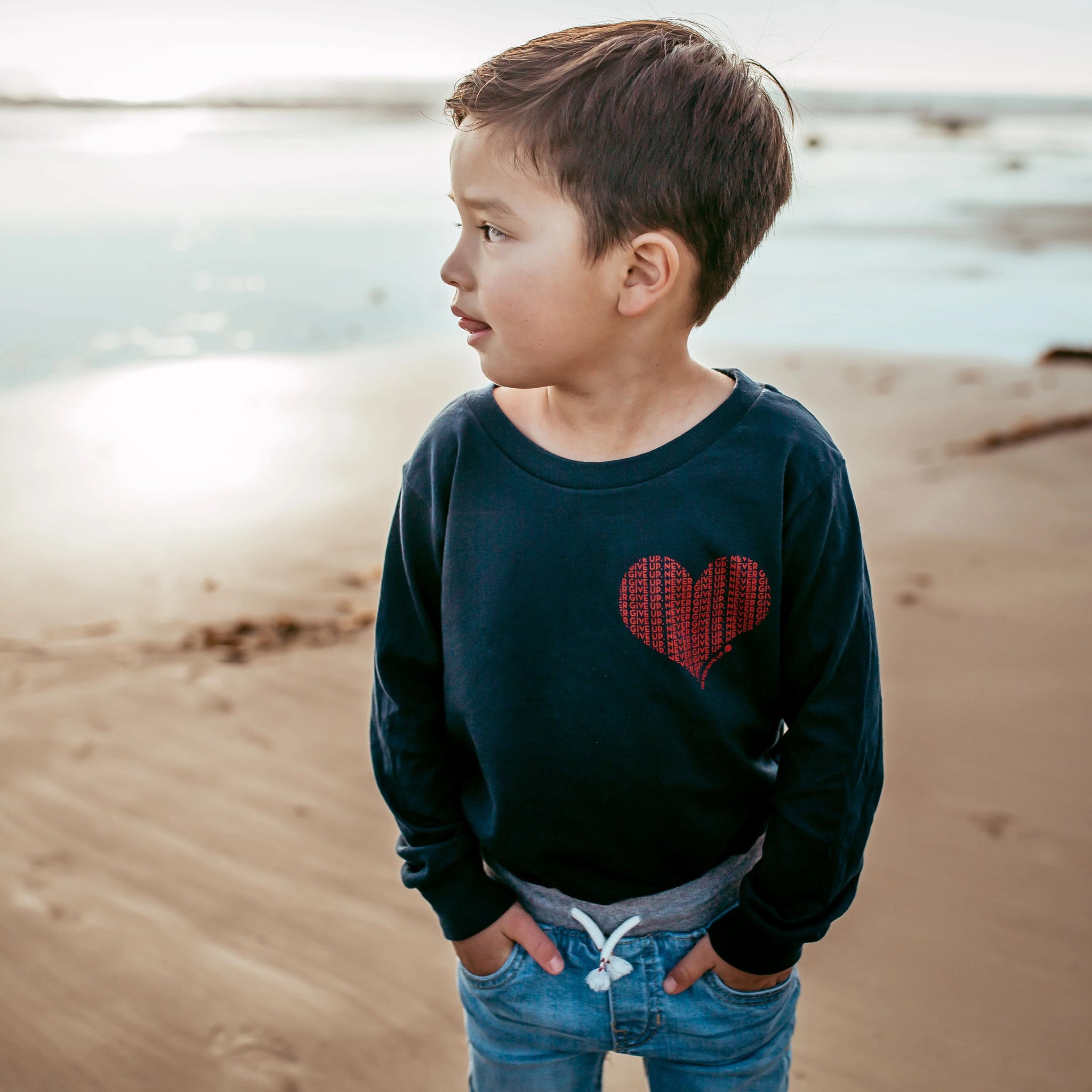 KIDS HEART LOVE SLEEVE
