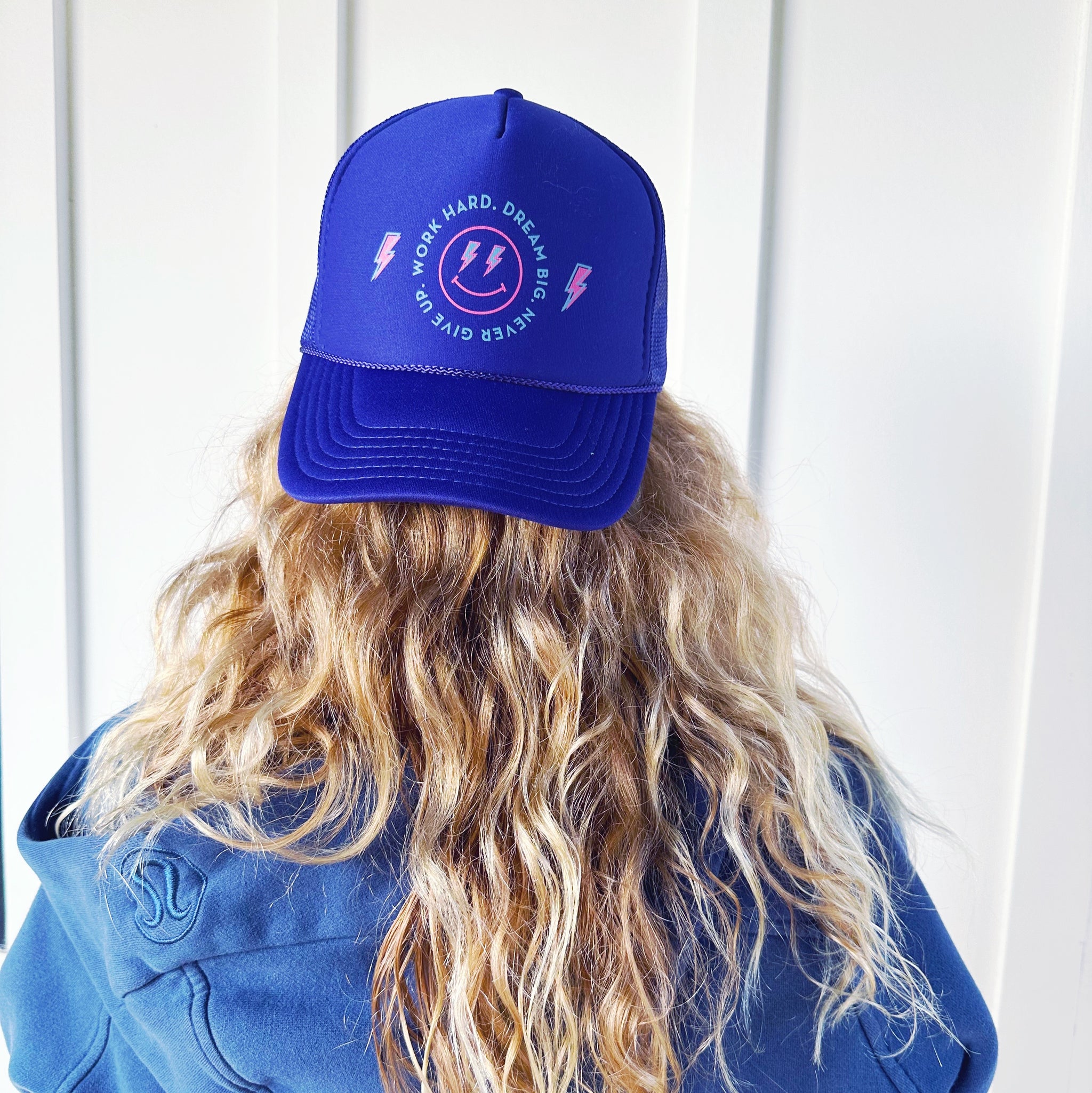 WORK HARD DREAM BIG TRUCKER NEVER GIVE SHOP